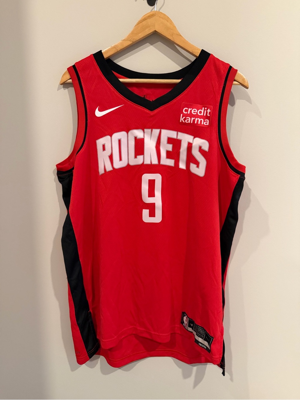 NBA Brooks #9 Houston Rockets Jersey